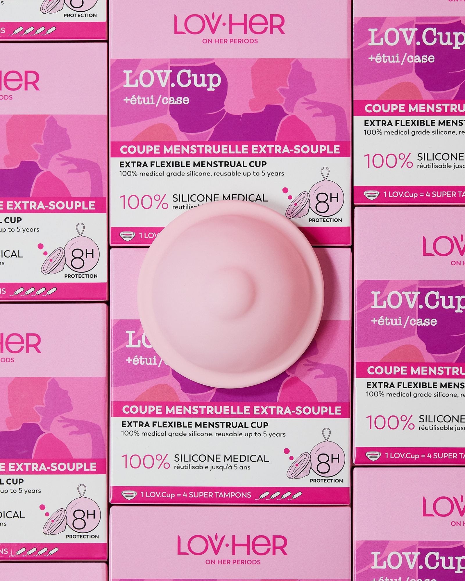 LOV.CUP : disc-cup menstruel